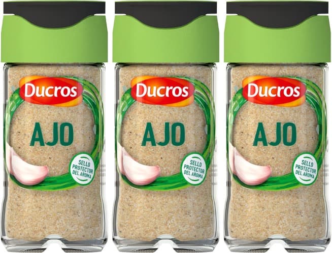 DUCROS - Especiarias cozinha - alho - para carne, legumes, peixes, marinhas e molhos - 58 g