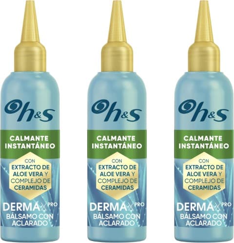 Head & Shoulders DermaXPro Instant Soothing Scalp tratamento 145 ml com extrato de aloé vera