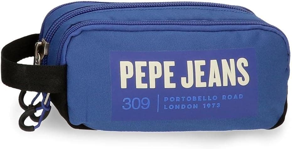 Pepe Jeans Case 22 | Estojo escolar azul