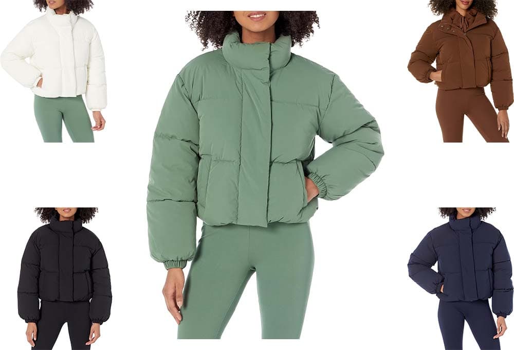 Amazon Essentials Casaco acolchoado para mulher
