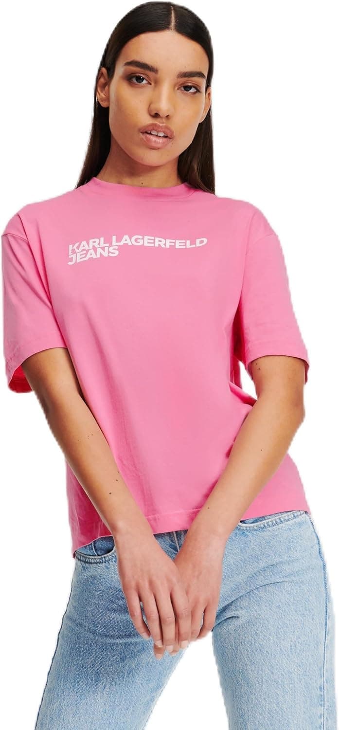 KARL LAGERFELD JEANS T-shirt de manga curta regular