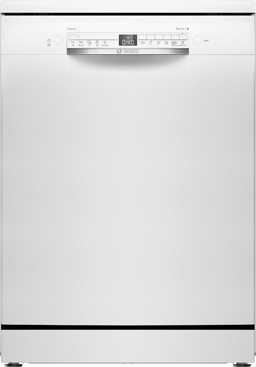 Bosch - Lava-louças instalação livre, 60 cm, 13 serviços, série 2, Home Connect, motor EcoSilence, branco, SMS2HTW02E 