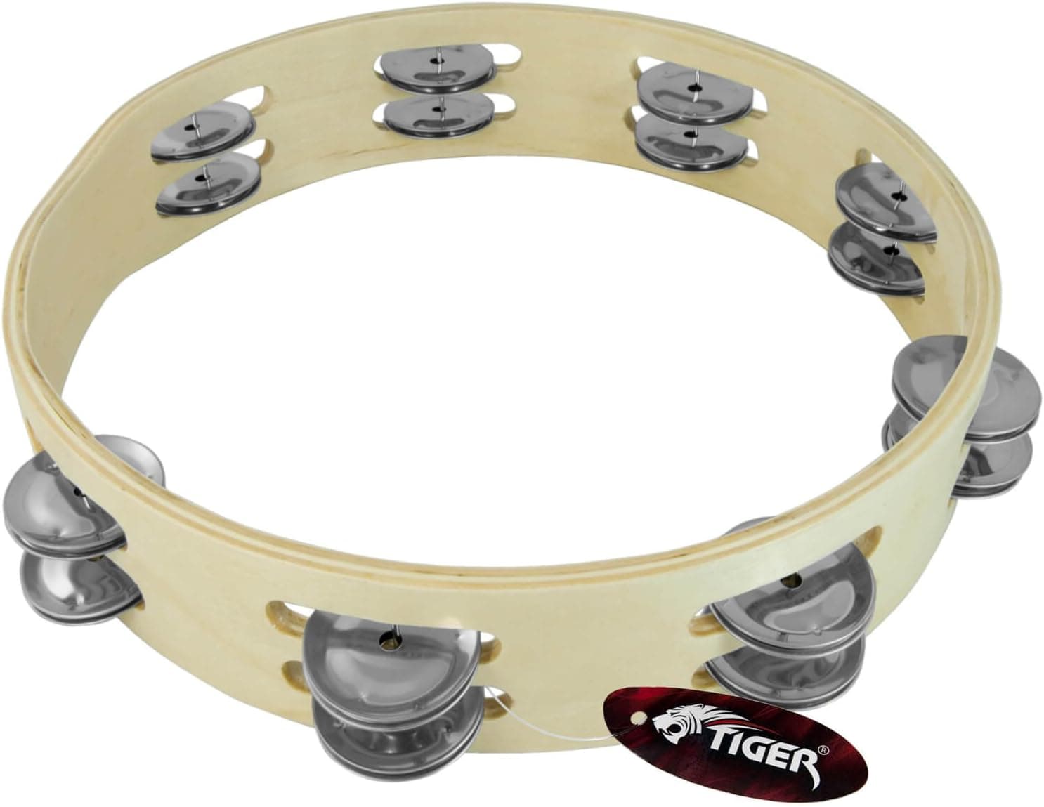 Tiger 10" Pandeiro de fila dupla 