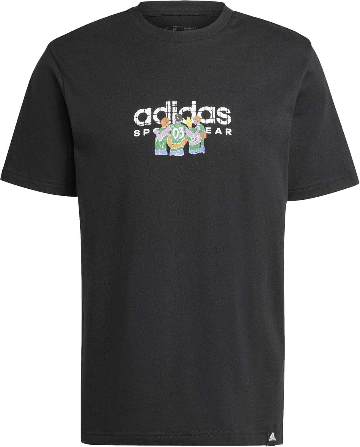 adidas Codes Linear Graphic T-shirt para homem