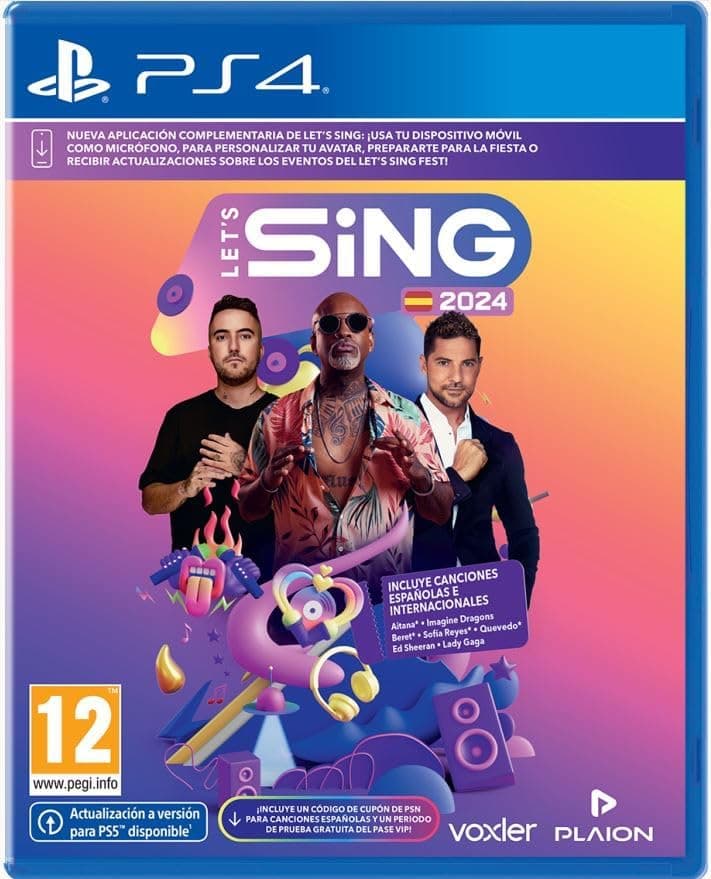 Lets Sing 2024 S.V. PS4 ESP