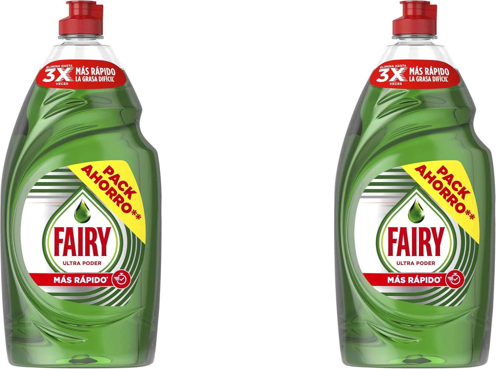 Fairy Ultra Poder original líquido máquina de lavar louças 900 ml fórmula eficaz que deixa os pratos brilhantes, impressionante poder anti-gordura
