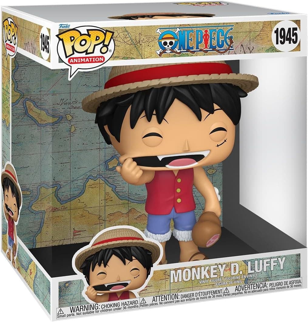 Funko Pop! Jumbo: One Piece 1 - Monkey D. Luffy- Figura de vinil colecionável 