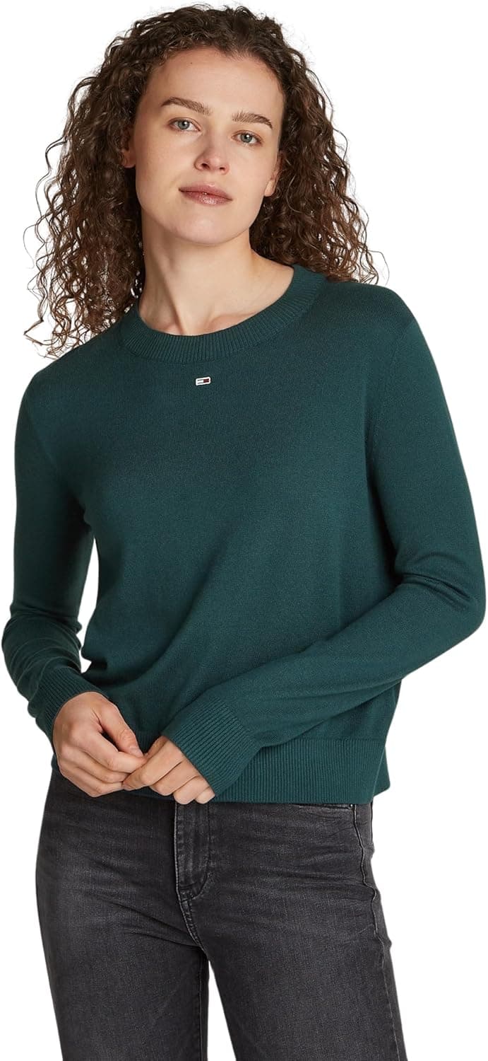 Tommy Jeans Essential Crew Neck | Camisola para mulher