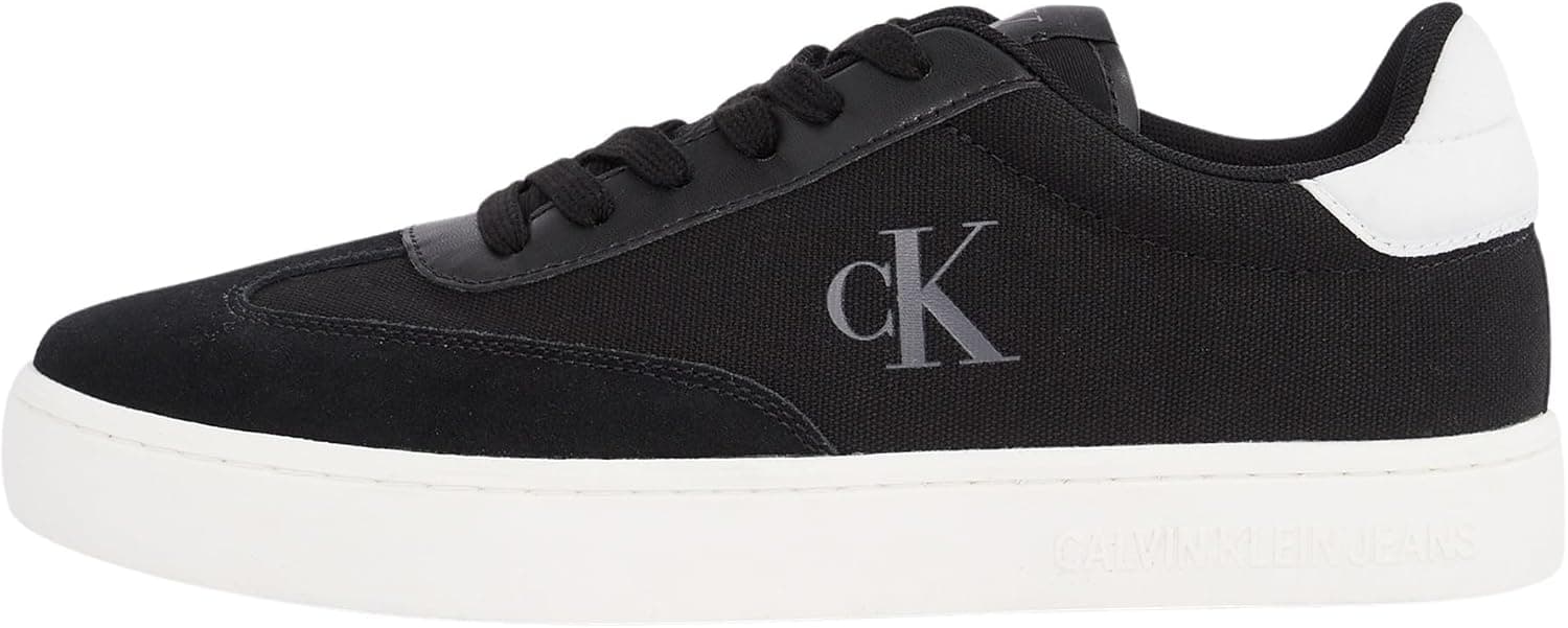 Calvin Klein Classic Cupsole Low Mix | Sapatilhas casuais em algodão reciclado para homem