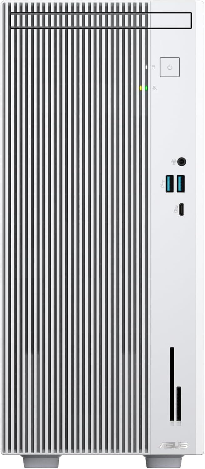 ASUS, V500 Mini Tower V500MV-31315U0050 Sobremesa (Intel Core i3-1315U, 8 GB RAM, 512 GB SSD, UHD Graphics, sem sistema operacional) branco