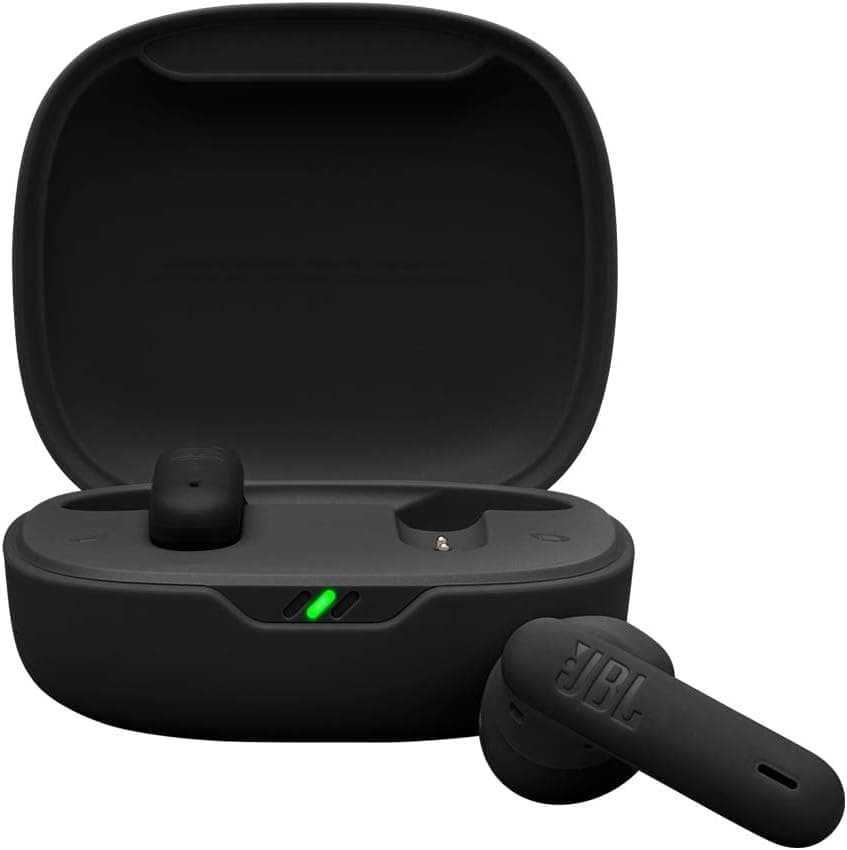 JBL Wave Flex 2, auriculares sem fios True Wireless, Bluetooth, autonomia de até 40 horas, som Pure Bass, ambiente inteligente, resistente à água e ao pó, conexão multiponto, preto