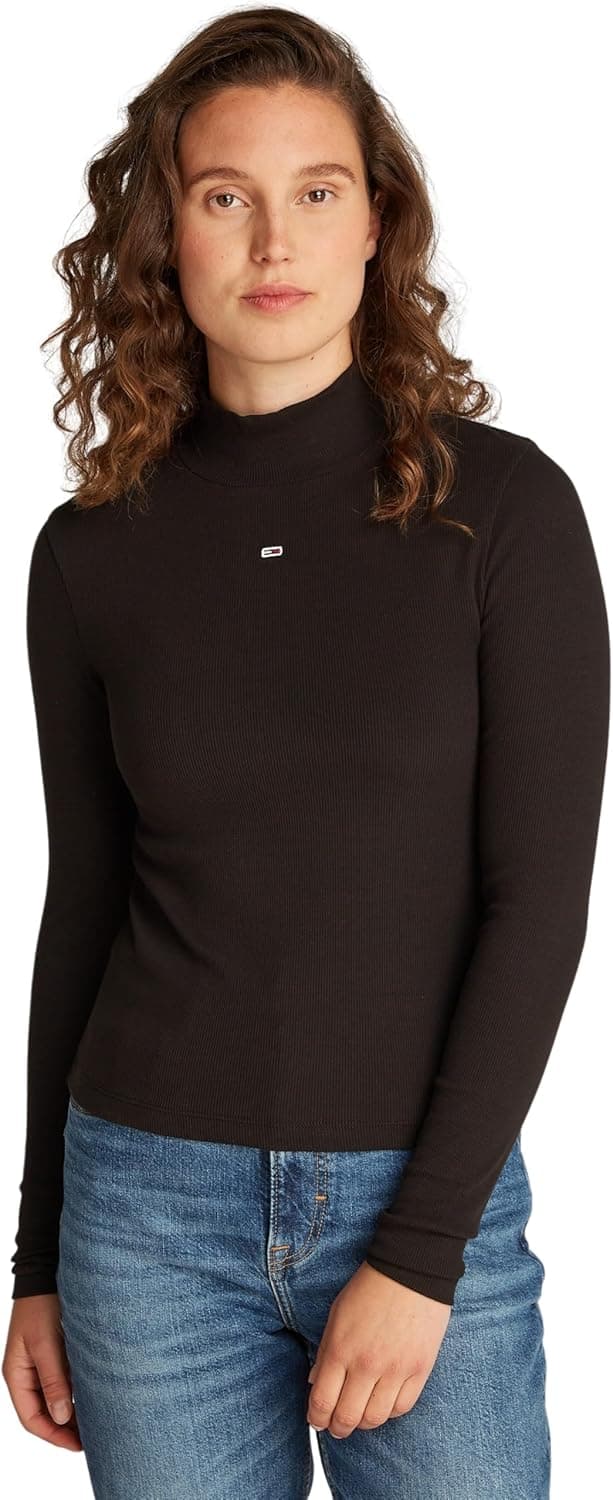 Tommy Jeans Camisola de gola alta para mulher