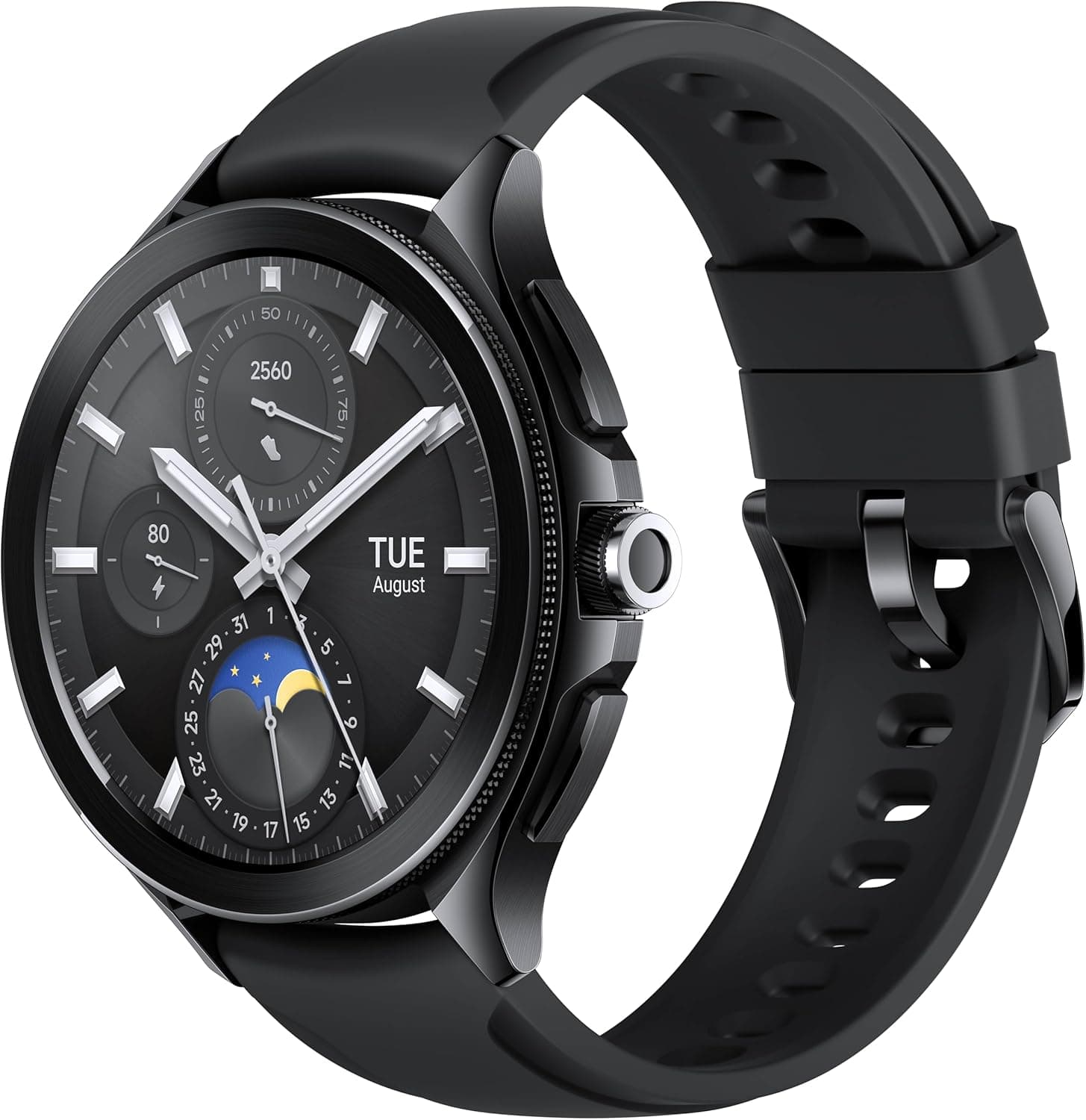 Xiaomi Watch 2 Pro, versão Bluetooth, Qualcomm Snapdragon W5 Gen 1, Wear OS x finocam I Watch, ecrã AMOLED 1,43", monitor de frequência cardíaca e sonho, preto (versão de 3 anos de garantia)
