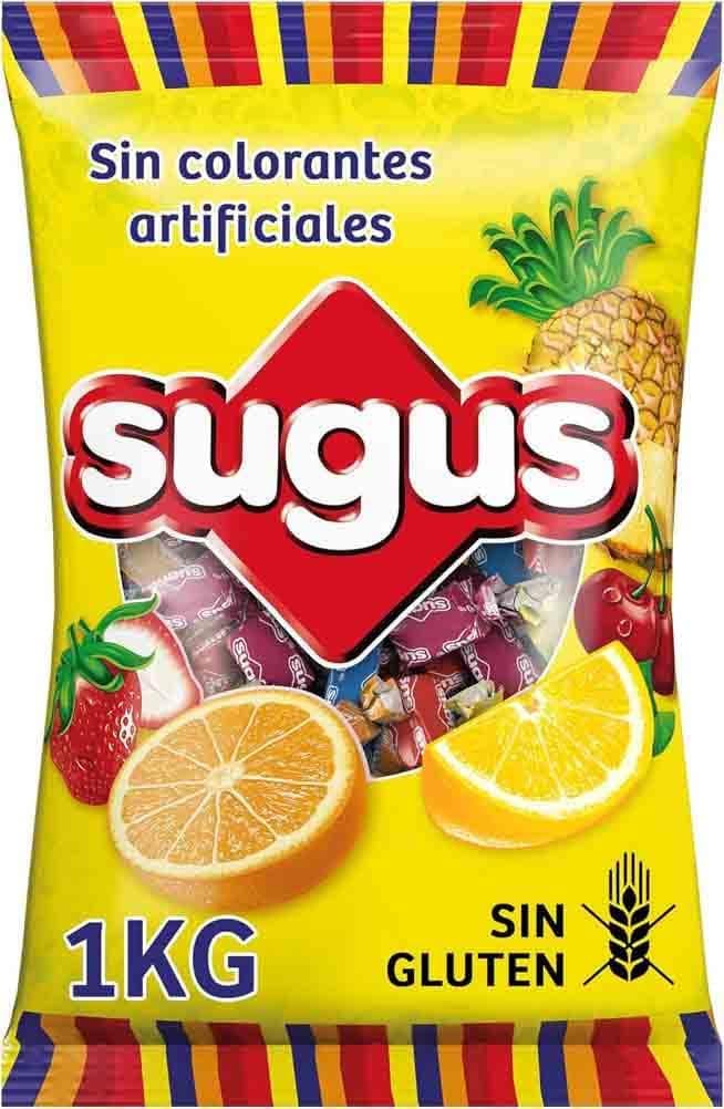 Sugus Caramelo misto à base de suco de frutas, doces macios (1 kg)