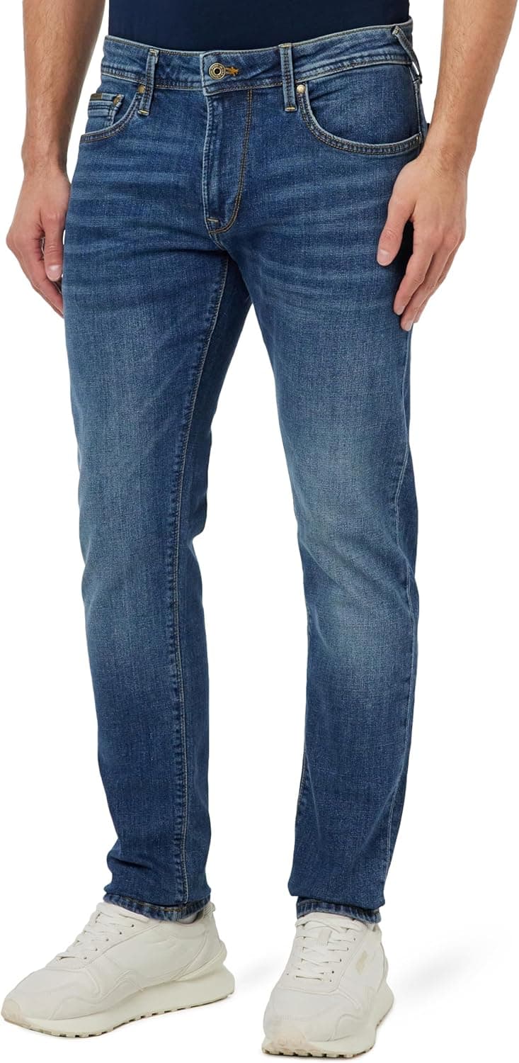 Pepe Jeans Stretch Tapered Calças de ganga para homem