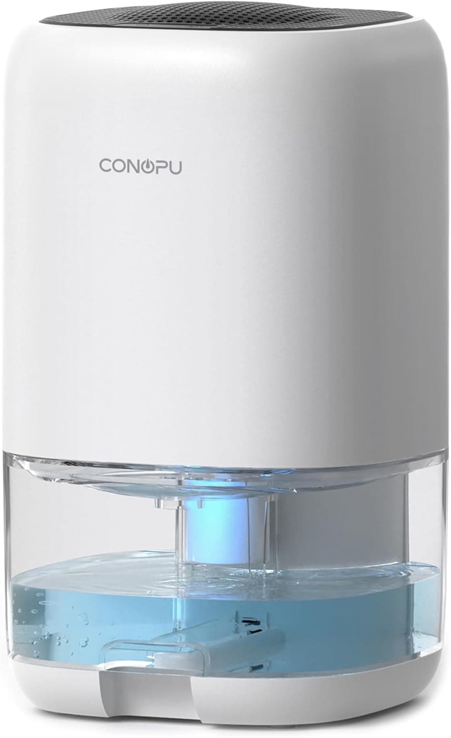 CONOPU Deshumidificador 1000 ml, desumidificadores de humidade, desligamento automático e luz LED colorida, portátil e ultra silencioso, quarto, casa de banho, armário