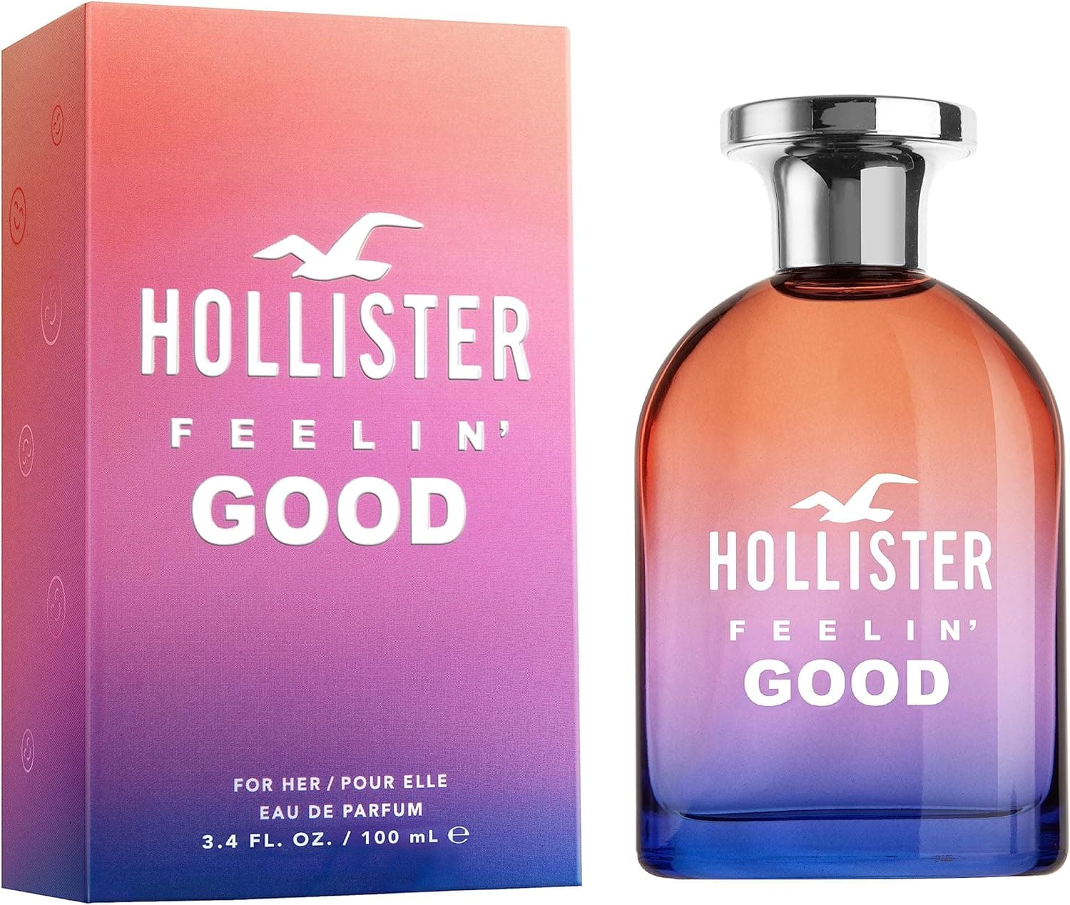 Hollister Feelin' Good Eau de Parfam par mulher, 100 ml