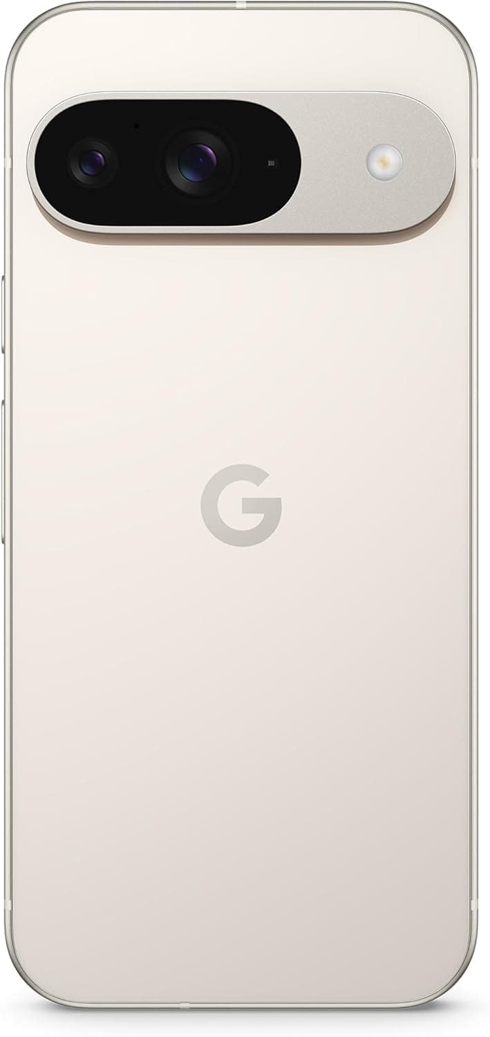 Google Pixel 9 Smartphone Android desbloqueado com Gemini, câmara avançada, bateria com autonomia de 24 horas e ecrã atual de 6,3" - Porcelana, 256 GB