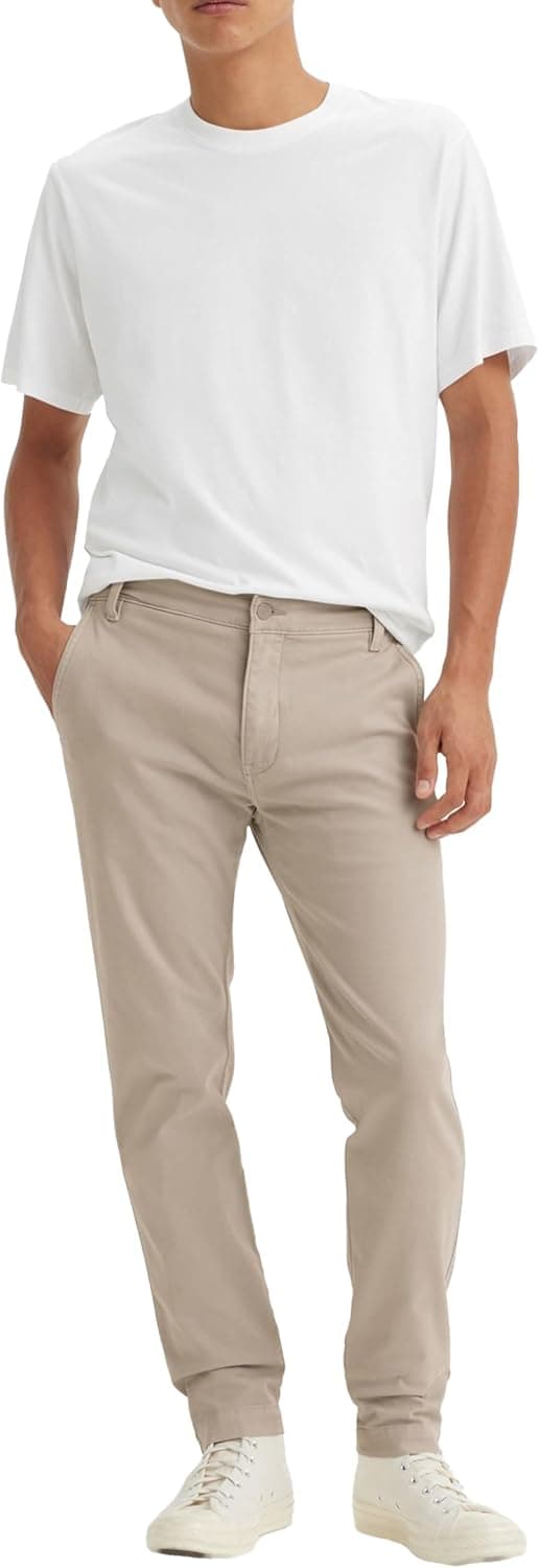 Levi's XX Chino Slim II Calças Vintage Khaki Shady para Homem