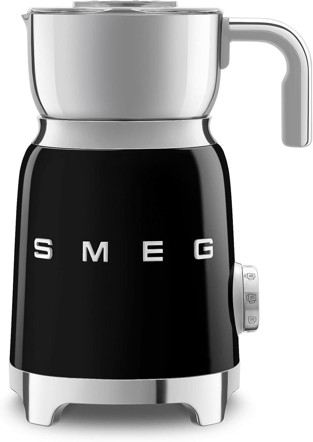 Smeg MFF11BLEU Milk Frother 50`s estilo preto