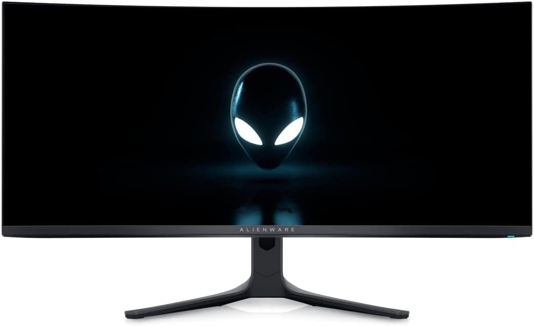 Alienware AW3423DWF WQHD de 3440 x 1440) 21:9 1800R Monitor de jogos curvo, 165Hz, QD OLED, 0,1 ms, AMD FreeSync Premium Pro, 99,3% DCI-P3, HDR400, 22. x DisplayP. ort, 1 x HDMI, 5 x USB
