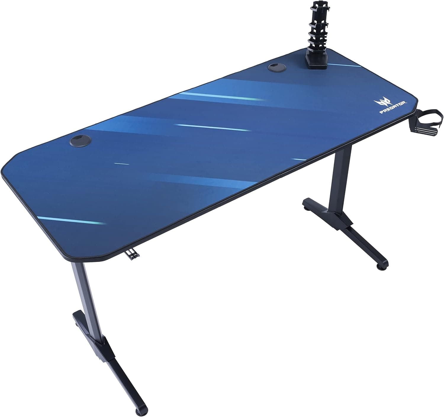 Acer Predator | Secretária gaming ampla em fibra de carbono 140 x 60 cm preta