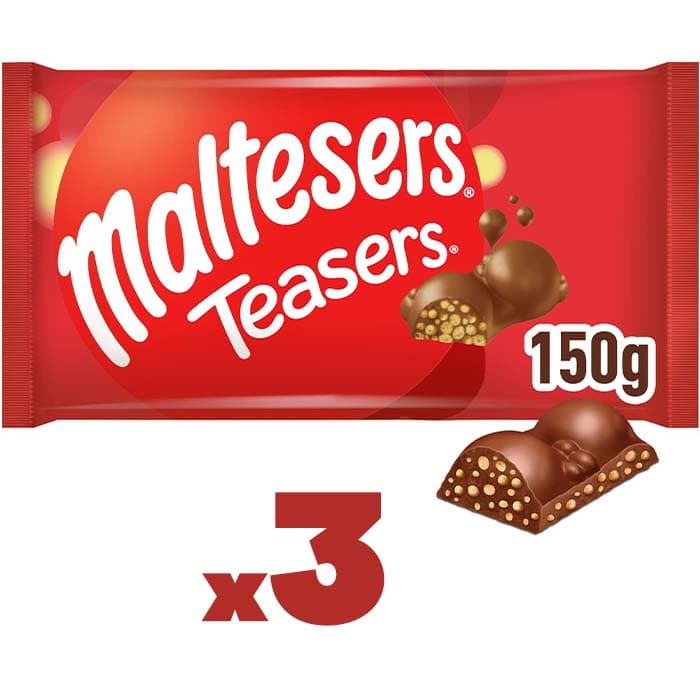 Maltesers Tablete Teasers, 150 g x 3