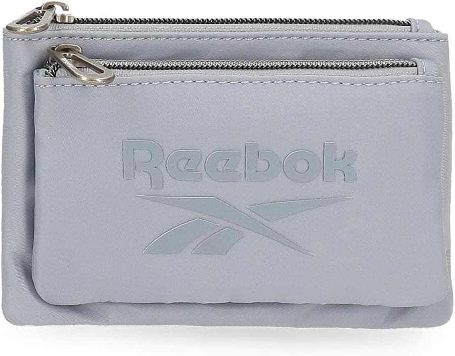 Reebok Annabel, Porta moedas desportivo para mulher, 17 cm x 9 cm x 2 cm, fabricado em poliéster e PU