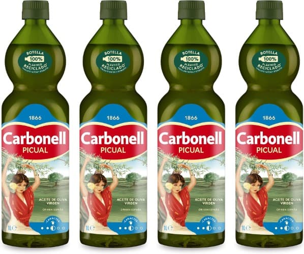 Carbonell - Azeite virgem, garrafa RPET, 1 L x 4