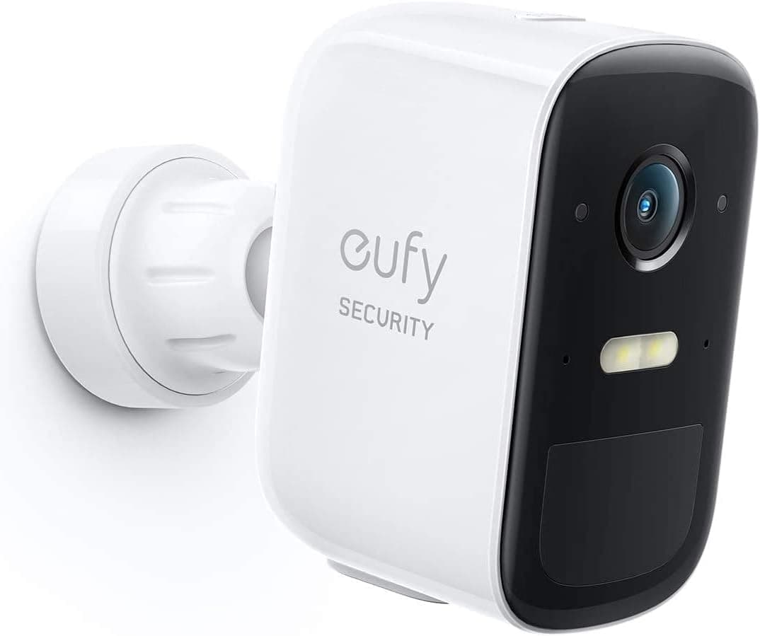 eufy Security eufyCam 2C Pro, câmara de vigilância WiFi exterior, câmara de vigilância exterior, requer o sistema HomeBase 2,180 dias de duração da bateria, resolução 2K