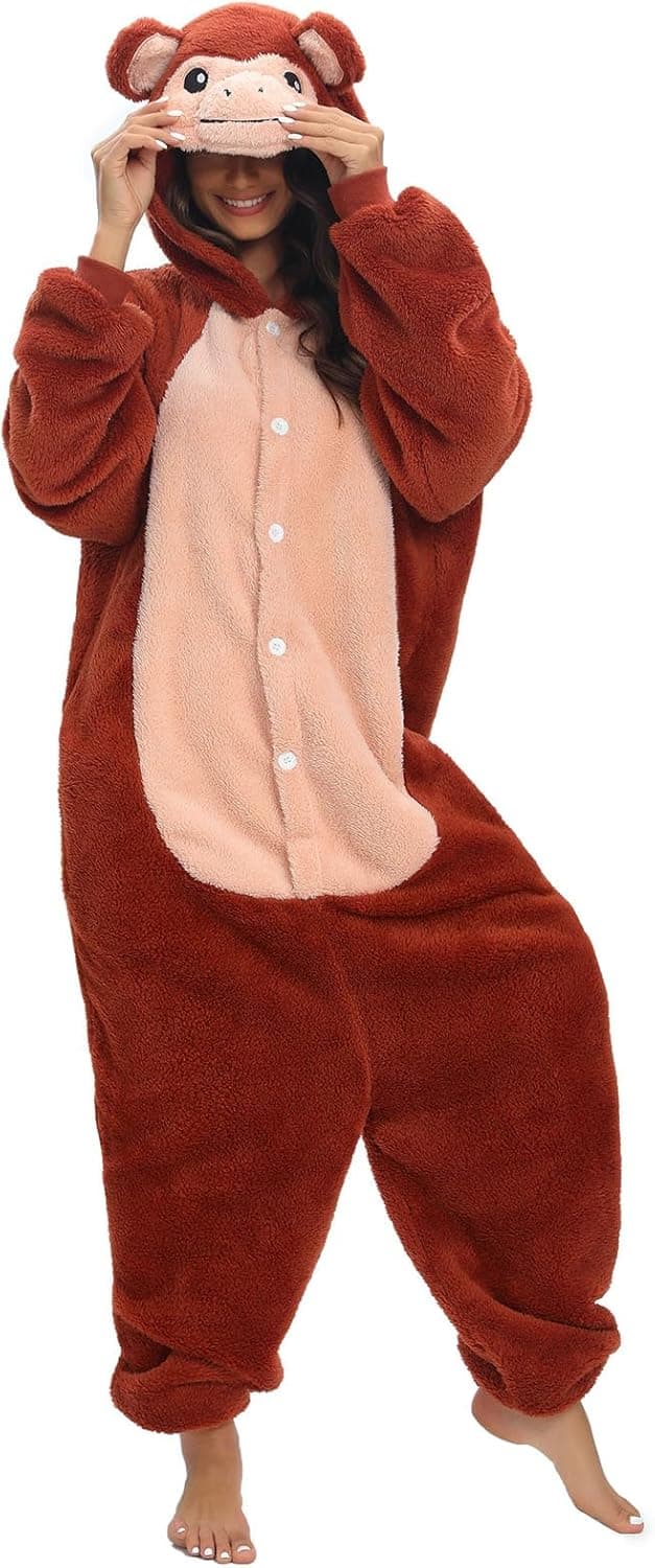 Xinlong Pijama Onesie Cosplay animal oversized fato de panda com capuz para mulher