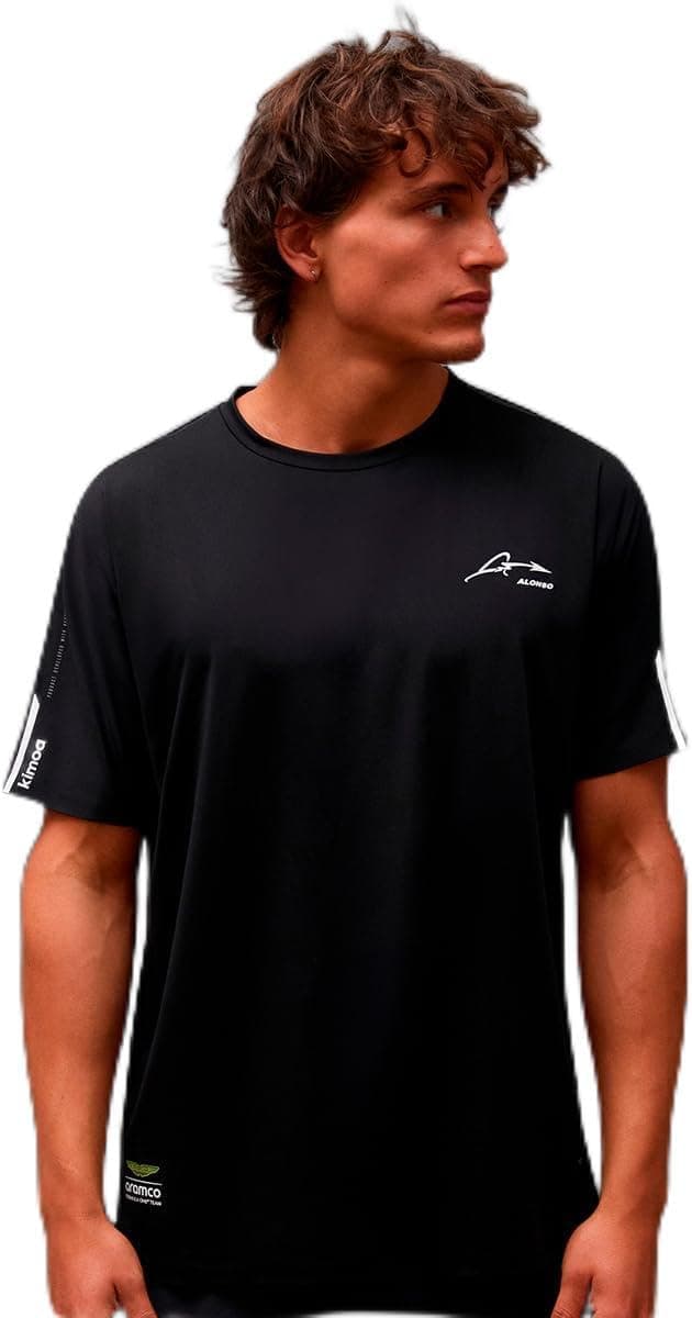 Kimoa - T-shirt Fernando Alonso 2024 - Aston Martin F1 - para homem