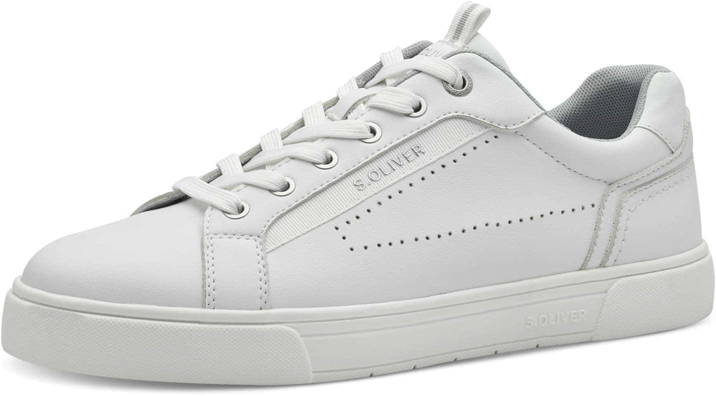 s.Oliver 5-13652-44 | Sapatilhas casuais brancas para homem