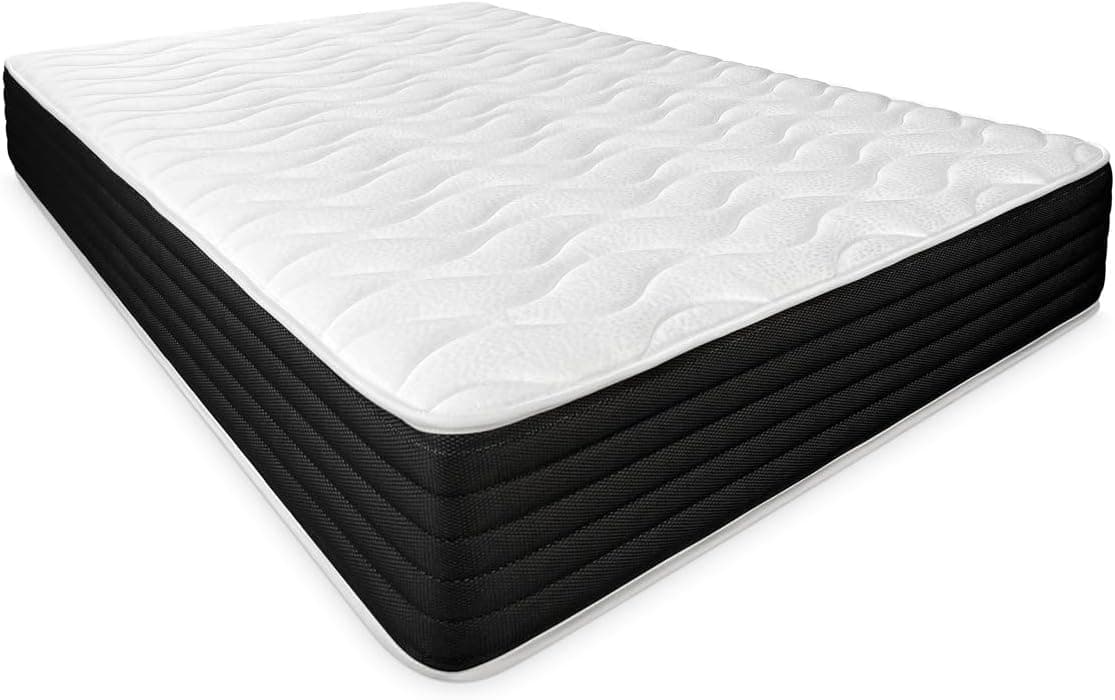 DUÉRMETE ONLINE - Colchão viscoelástico Pocket Visco reversível (rosto inverno e verão) firmeza-dureza média alta, espessura 30 cm, anti-ácaros, anti-bacarias e hipoalergénico, 180 x 200 cm
