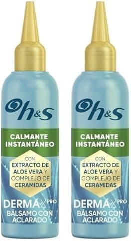 Head & Shoulders DermaXPro Instant Scalp Soother tratamento de 145 ml com extrato de aloé vera e complexo de cerâmica - alivia o couro cabeludo com comichão e reforça a hidratação - leve