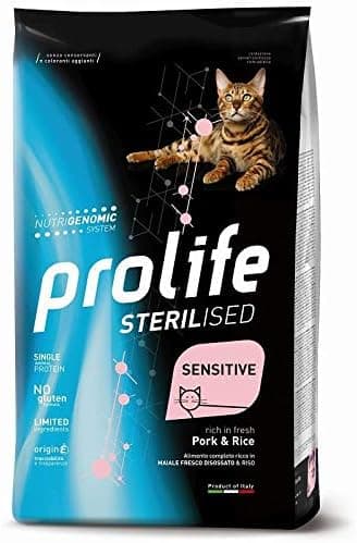zodiaco Prolife Cat esterilizado porco e arroz 7 kg