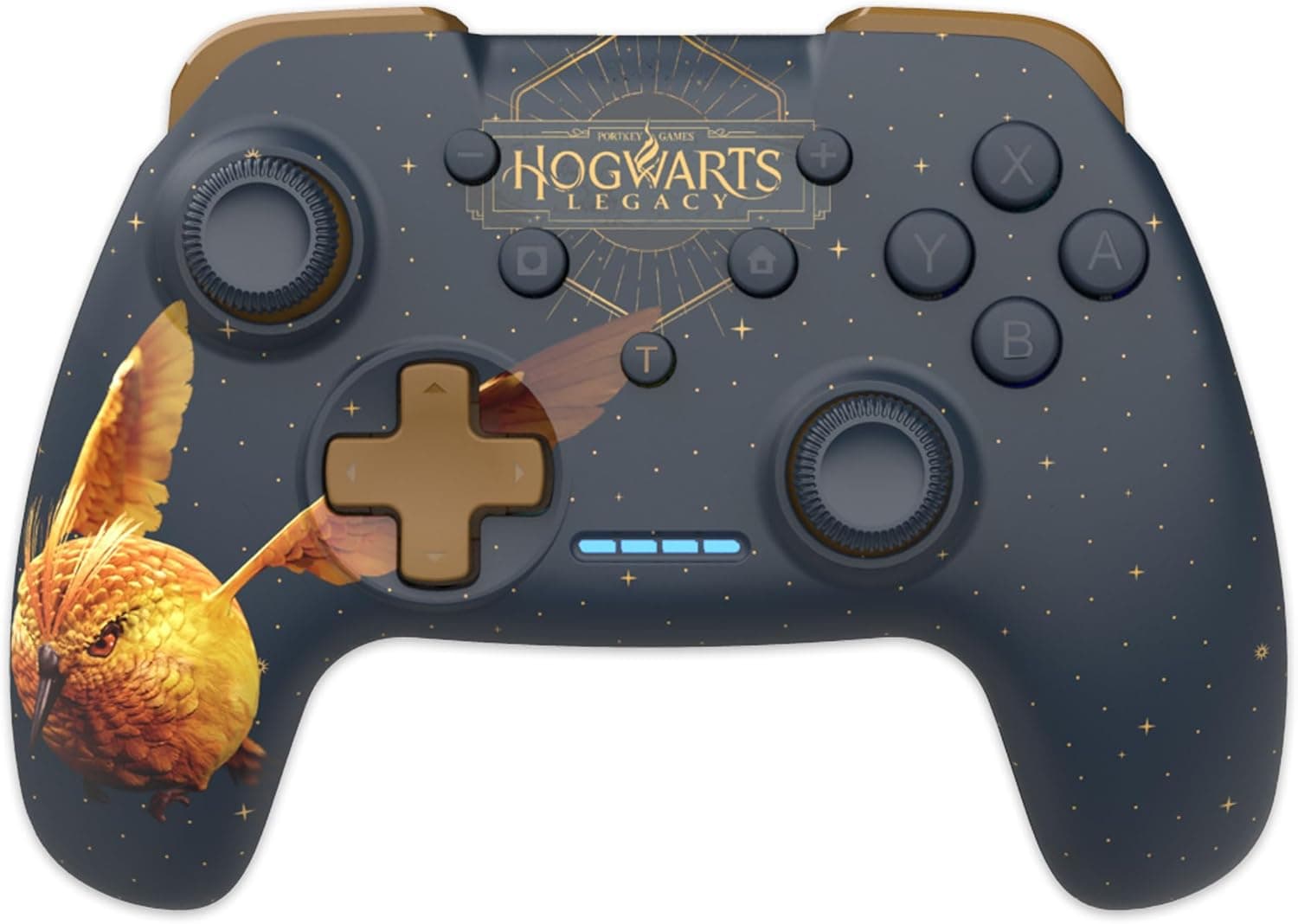 Freaks and Geeks Harry Potter Controle Switch sem fio Snitch dourado