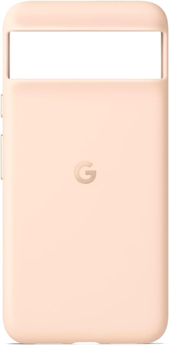 Capa do Google Pixel 8 - proteção duradoura, silicone resistente a manchas, capa de telemóvel Android - rosa