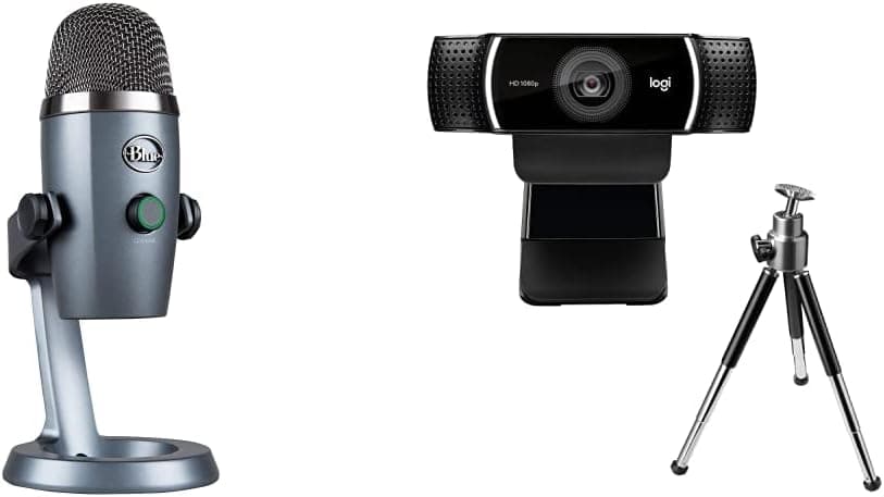 Streaming Essentials Yeti Nano + Logitech C920s HD Pro