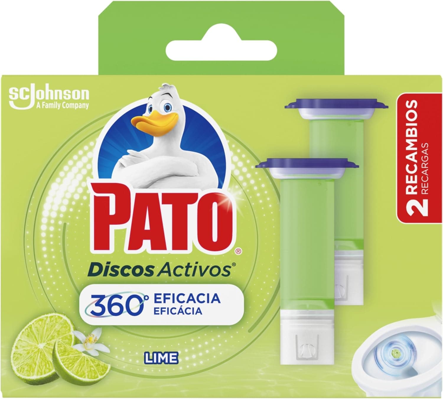 PATO - Discos Rec Lima Ml X2, 36 ml