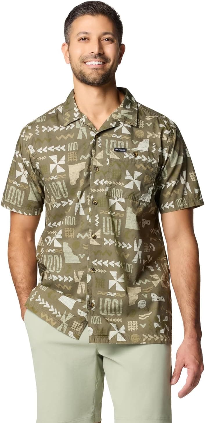 Columbia Pine Canyon Short Sleeve camisa de manga curta para homem