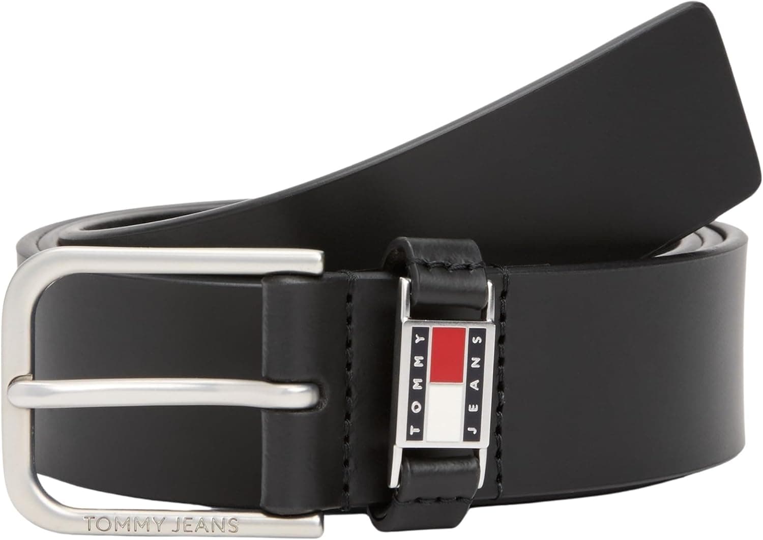 Tommy Jeans Scanton | Cinto masculino com fivela em espinha de 3,5 cm