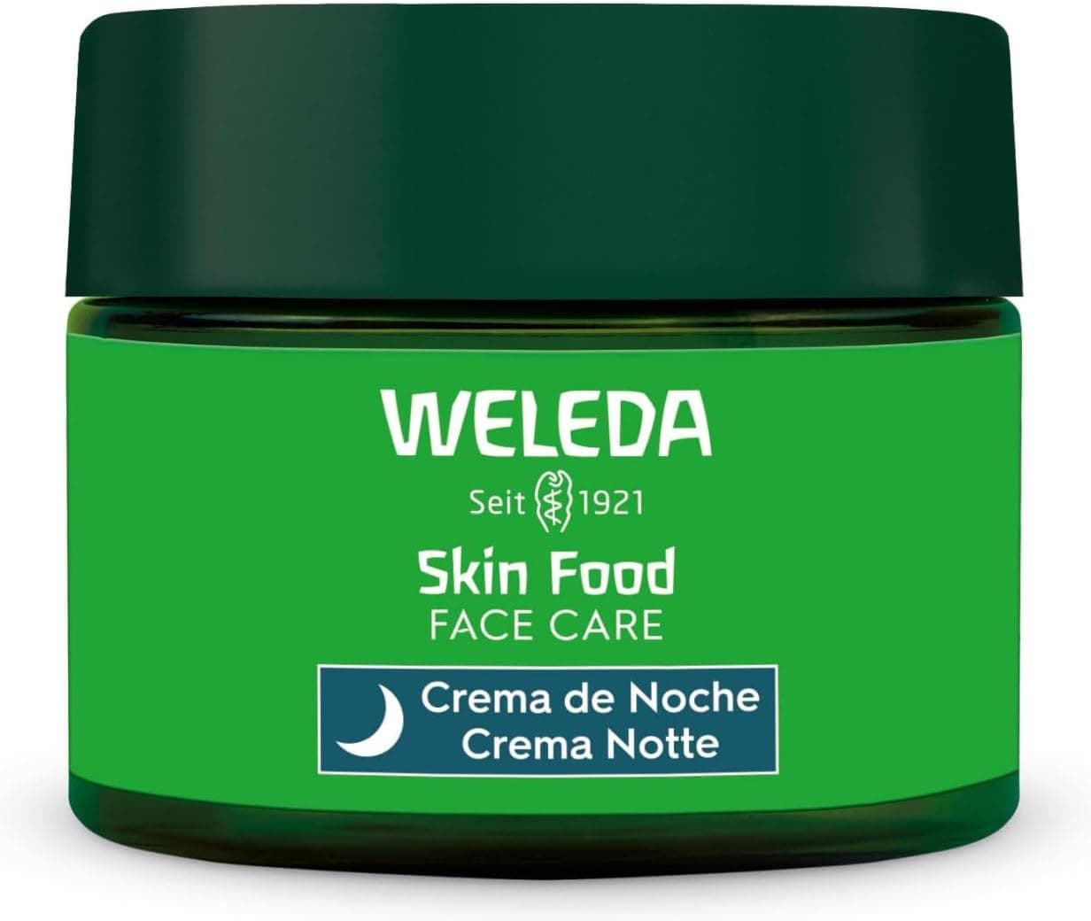 Weleda - Skin Food creme nutritivo noturno, neutro, calma e regenera a pele, absorção rápida, com extratos botânicos de pensamento, calêndula e camomila orgânica, adequado para peles secas - 40 ml