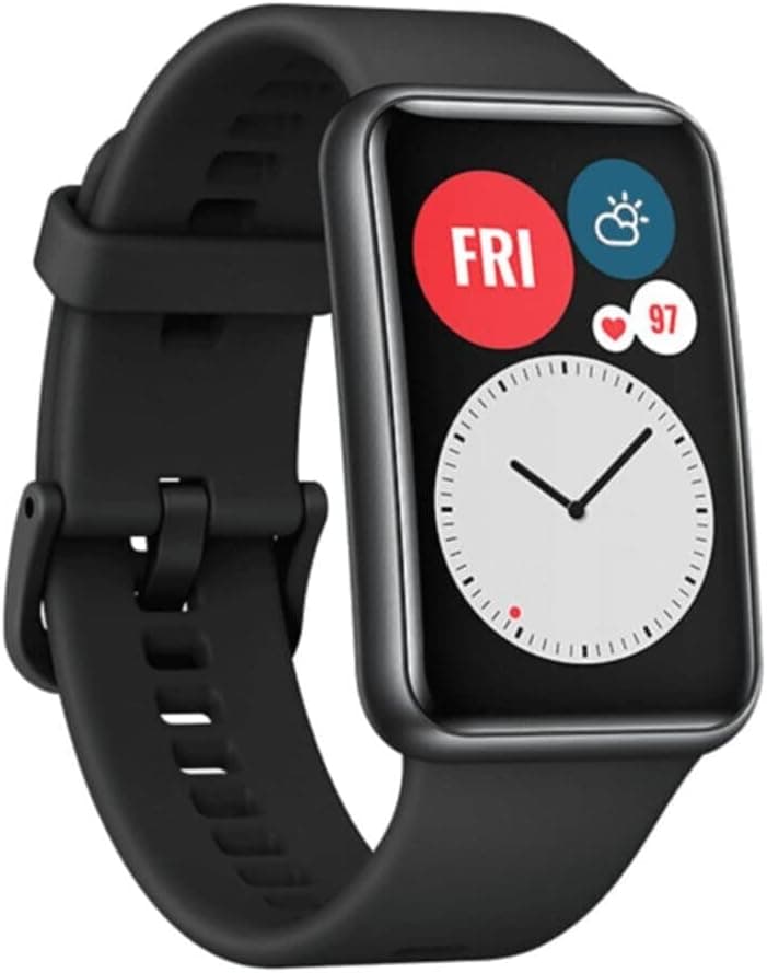 HUAWEI Relógio inteligente Watch FIT New Edition, GPS, preto