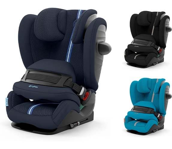 CYBEX Gold Cadeira de carro Pallas G i-Size Plus, de 15 meses a 12 anos (76 a 150 cm), aprox. 9 a 50 kg, azul oceano
