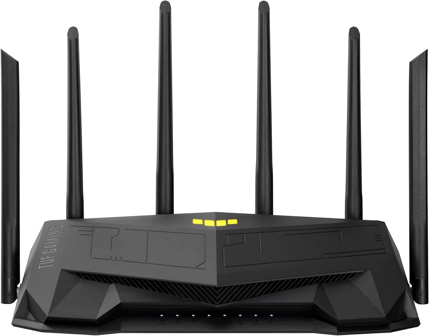 ASUS TUF-AX6000 Router WiFi 6 (802.11ax) de banda dupla AX4200 AiMesh (segurança de rede AiProtection Pro, Safe Browsing, Instant Guard e VPN, controlos parentais, montagem em parede)