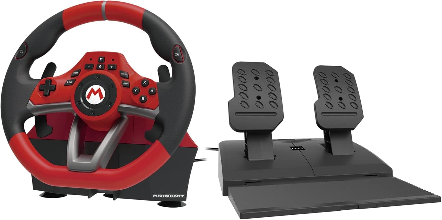 Hori Mario Kart Pro Deluxe | Volante USB para Nintendo Switch e PC