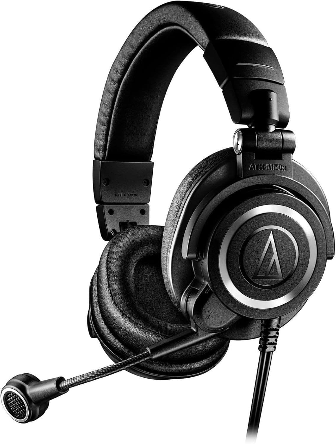 Audio-Technica ATH-M50XSTS StreamSet Auriculares profissionais de transmissão XLR/analógicos (preto)