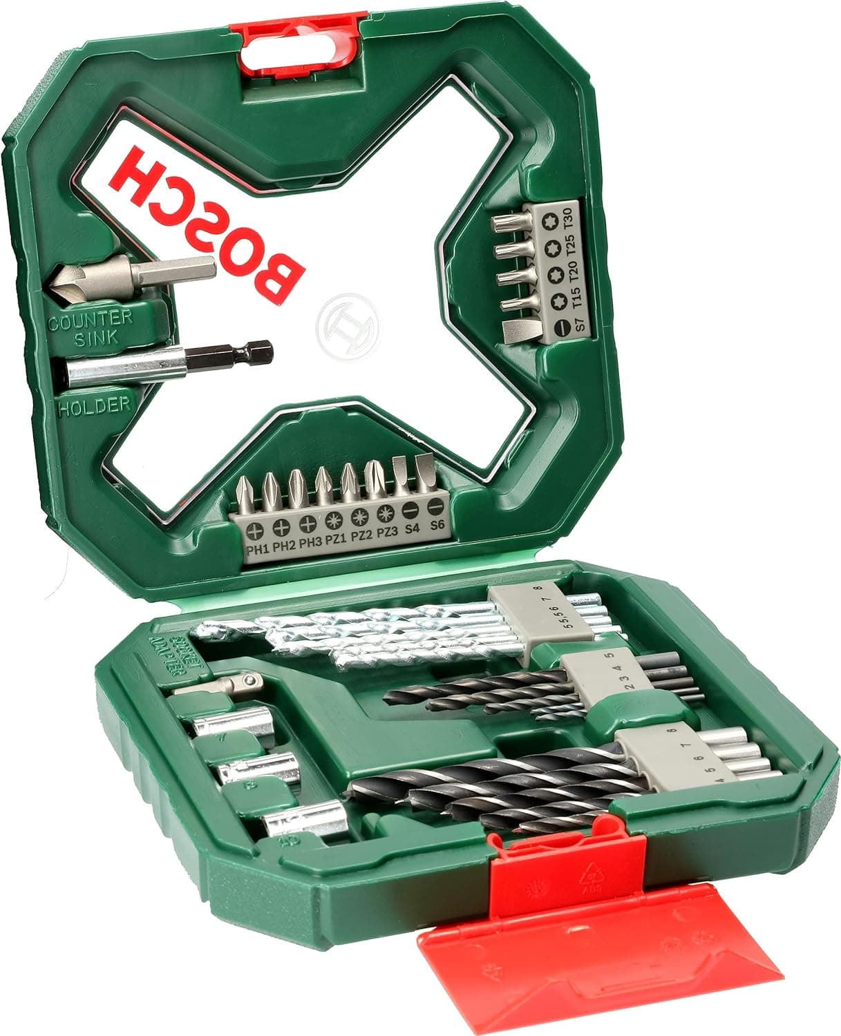 Bosch X-Line, Maleta de material para perfurar e aparafusar