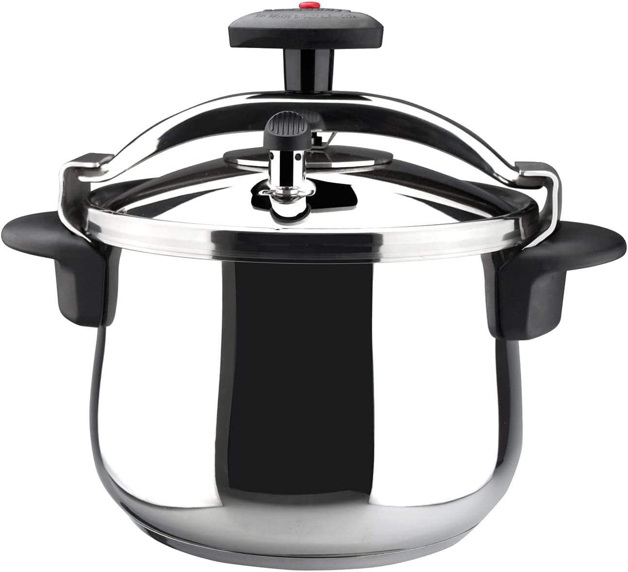 Magefesa Star Pumped | Panela de pressão tradicional em inox 6 L compatível com indução
